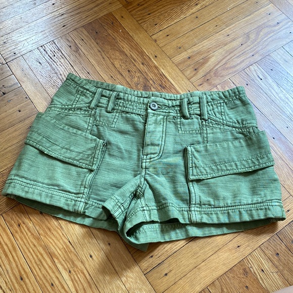 Free People Bungalow Shorts in Colla Green Size 4 - Picture 3 of 7